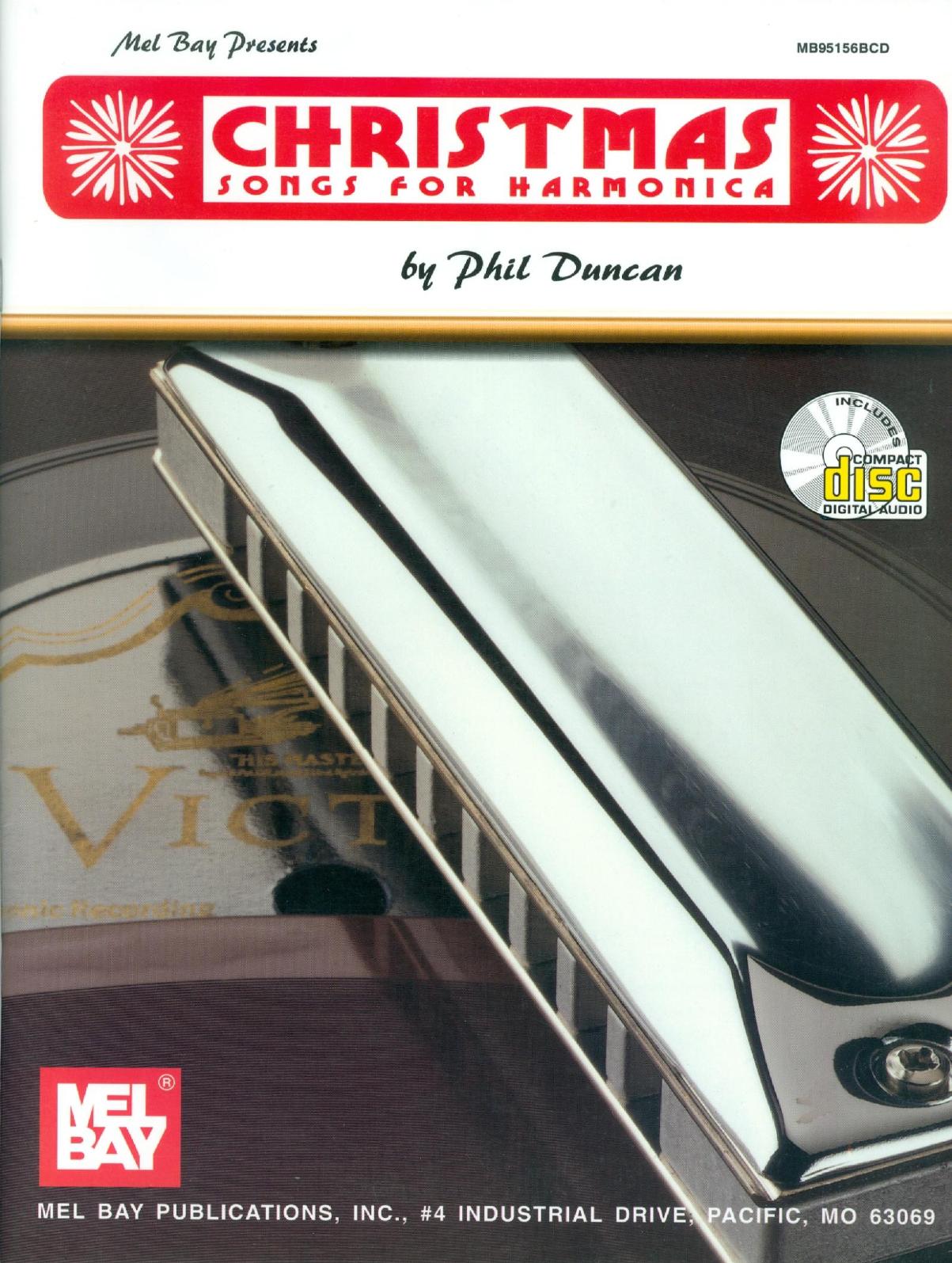 Christmas Songs for Harmonica by Phil Duncan