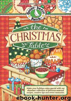 Christmas Table Cookbook by Gooseberry Patch