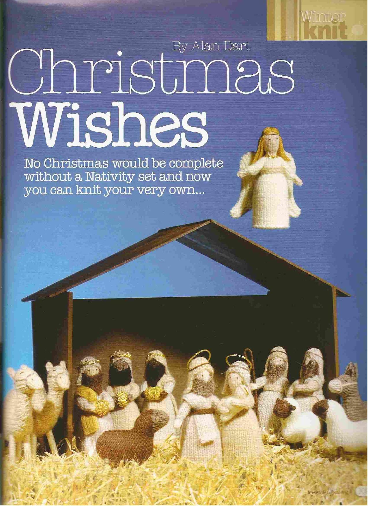 Christmas Wishes Nativity Natural by Unknown