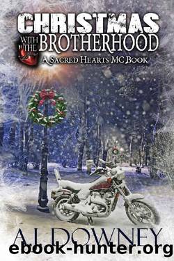 Christmas With The Brotherhood: A Novella of the SHMC (The Sacred Brotherhood) by A.J. Downey