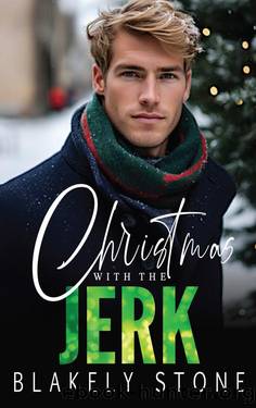 Christmas With the Jerk: A Forced Proximity Workplace Romance (Stuck For the Holidays) by Blakely Stone