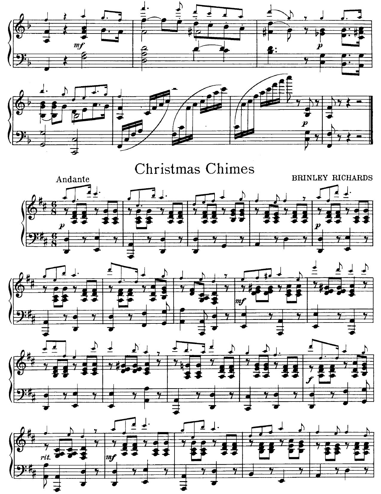 Christmas chimes by Brinley Richards