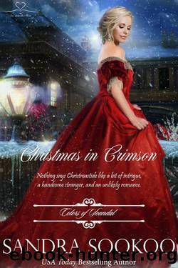 Christmas in Crimson (Colors of Scandal Book 18) by Sandra Sookoo