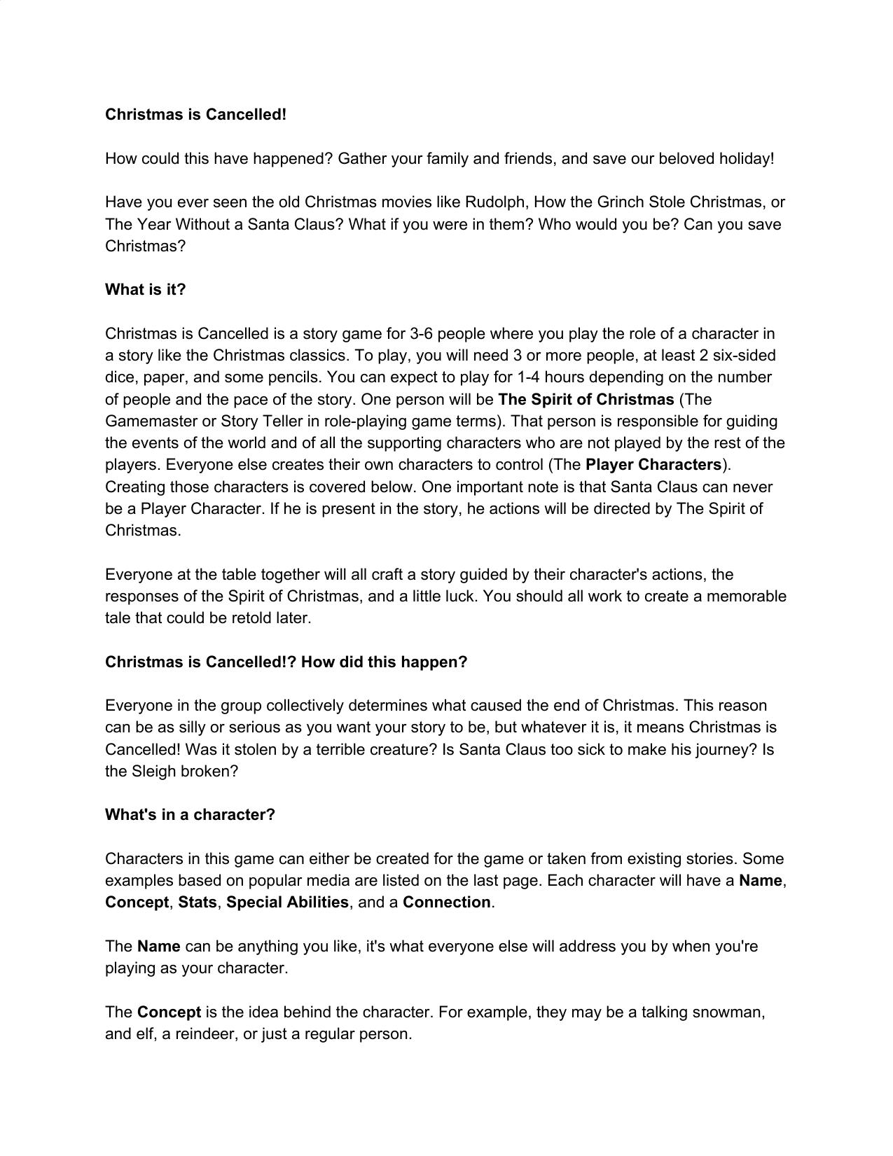 Christmas is Cancelled! by Unknown