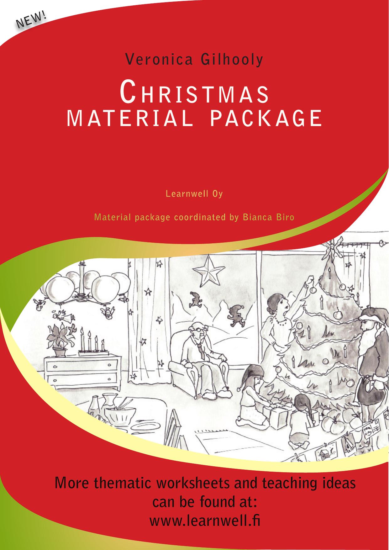 Christmas materials package: tons of activities by Gilhooly Veronica