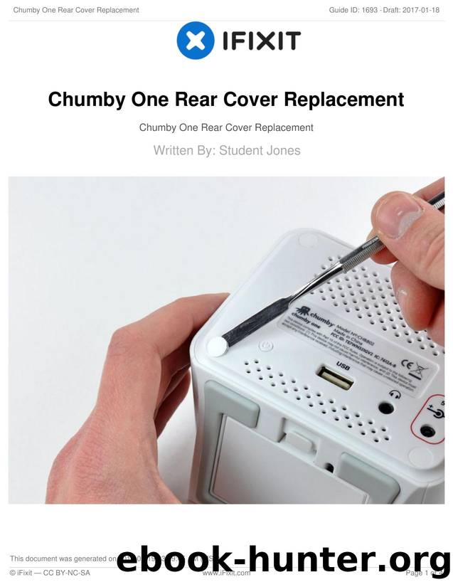 Chumby One Rear Cover Replacement by Unknown