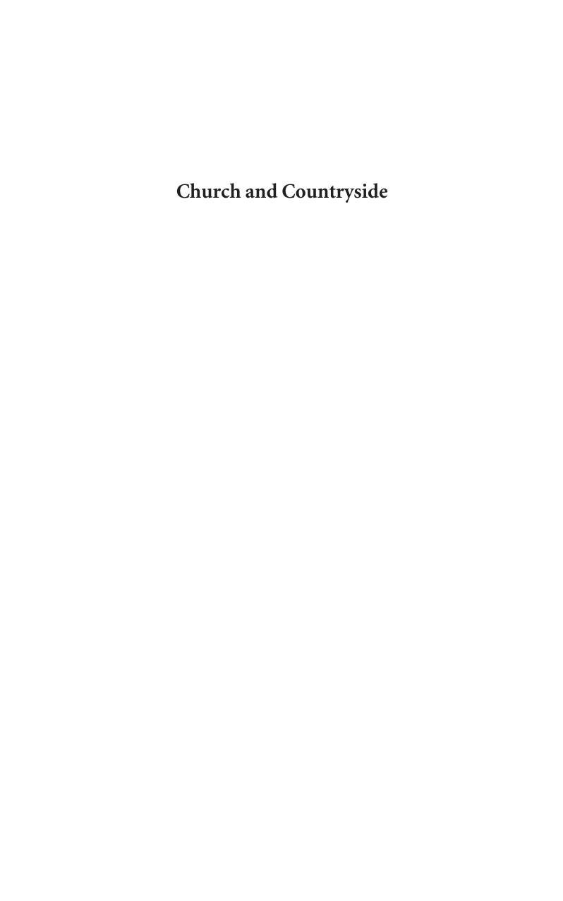 Church and Countryside : Insights from Rural Theology by Tim Gibson