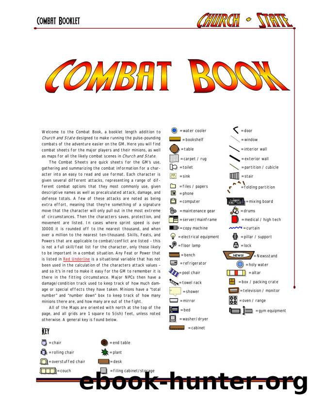 Church and State Combat Booklet by Bradley "Brand" Robins