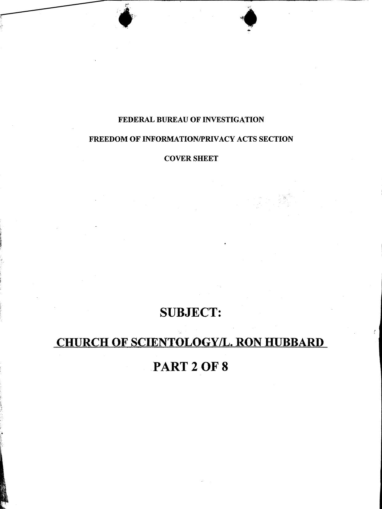 Church of Scientology L. Ron Hubbard Part 02 by Unknown