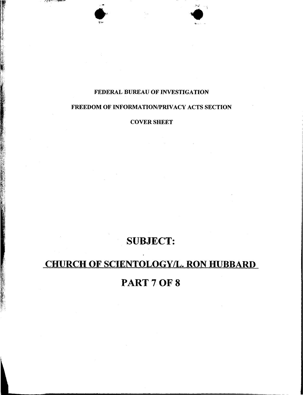 Church of Scientology L. Ron Hubbard Part 07 by Unknown