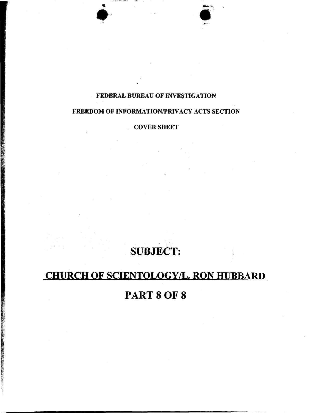 Church of Scientology L. Ron Hubbard Part 08 by Unknown