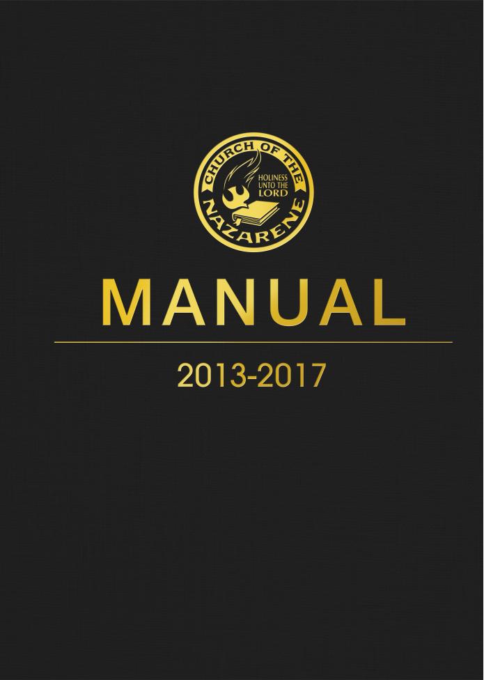 Church of the Nazarene Manual 2013-2017 by Church of the Nazarene