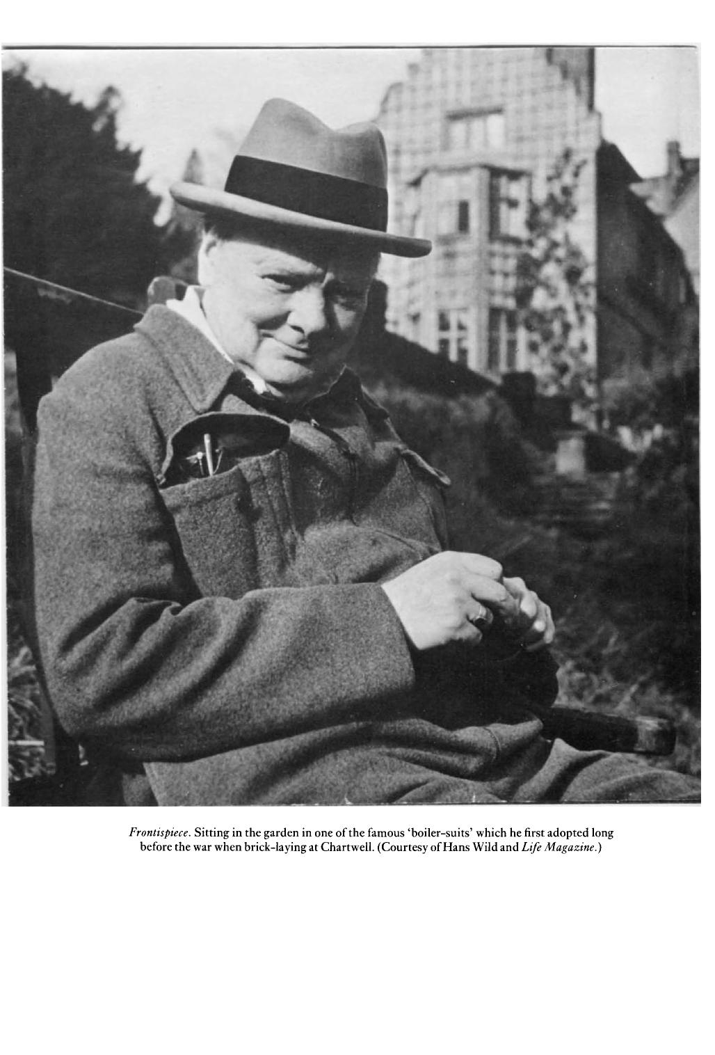 Churchill At Chartwell by Robin Fedden and John Tanner (Auth.)