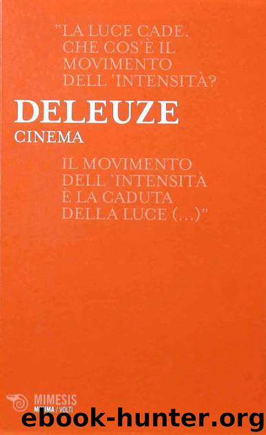 Cinema by Deleuze Gilles