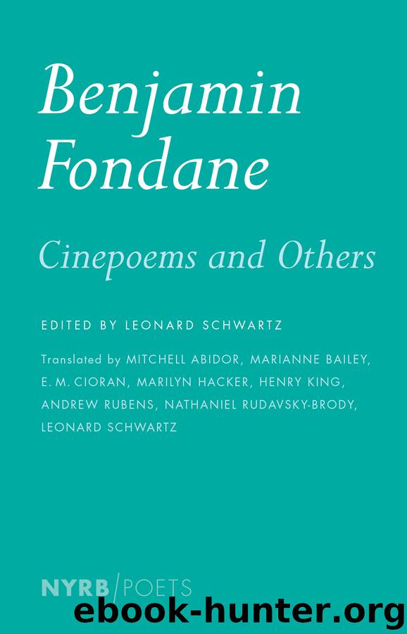 Cinepoems and Others by Benjamin Fondane