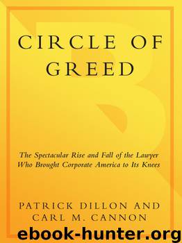 Circle of Greed by Patrick Dillon