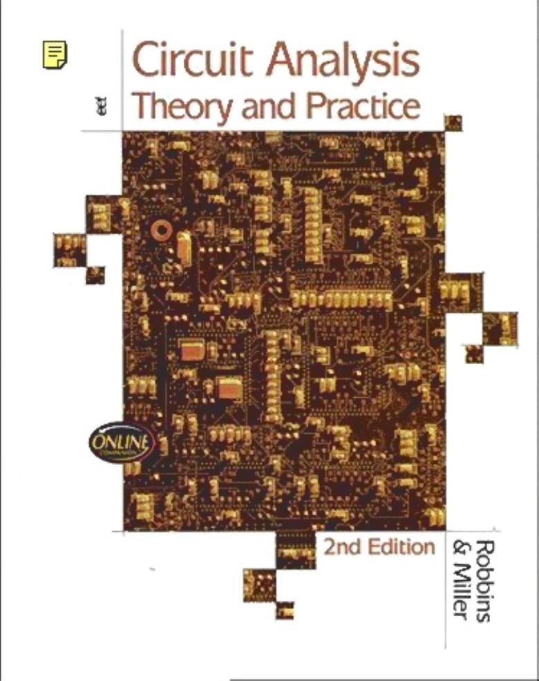 Circuit Analysis, Theory And Practice 2nd Edition by Unknown
