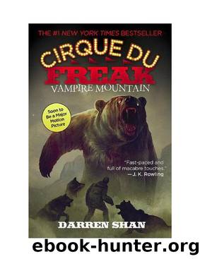 Cirque Du Freak Vampire Mountain by Darren Shan
