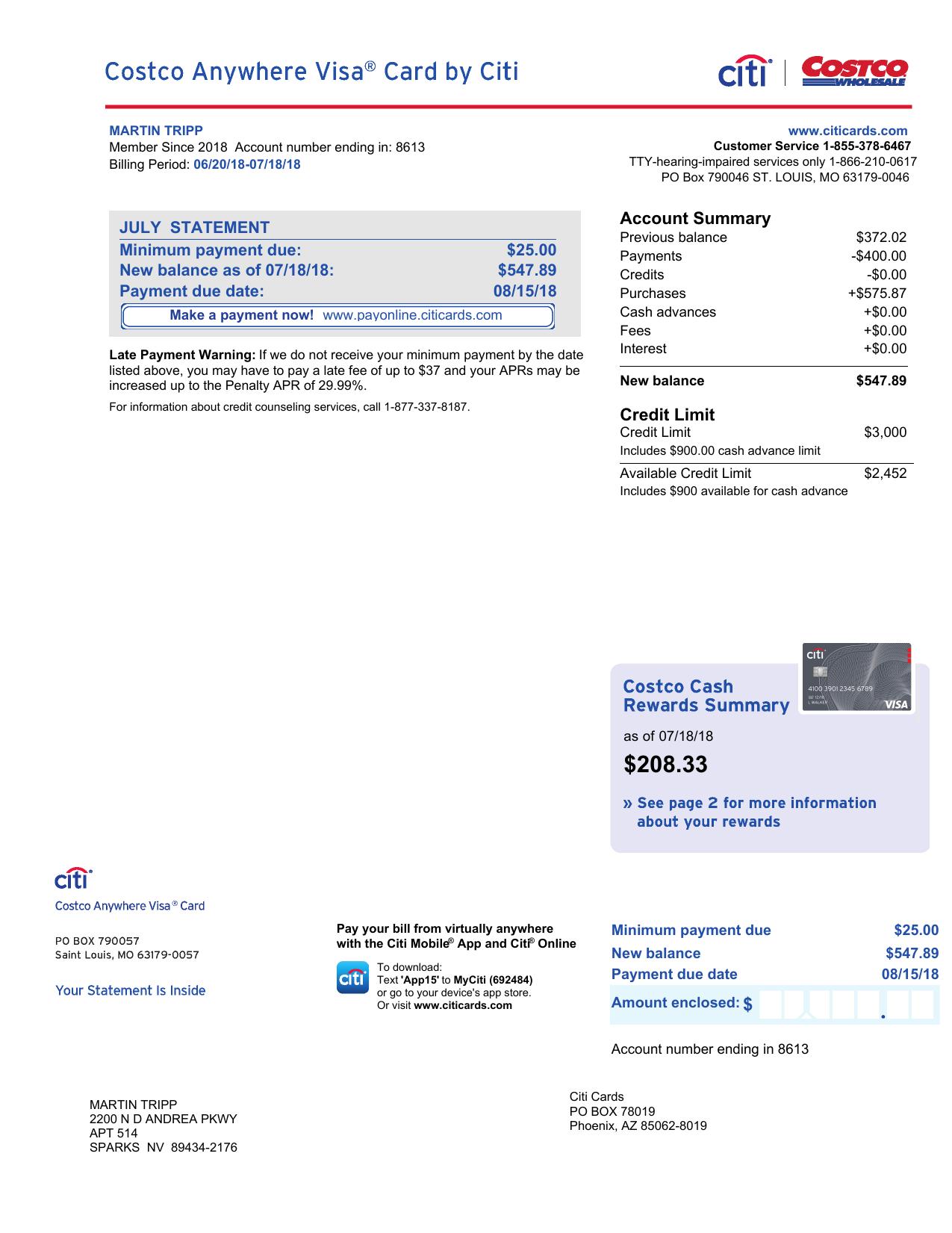 Citi Cards Communication by Citi