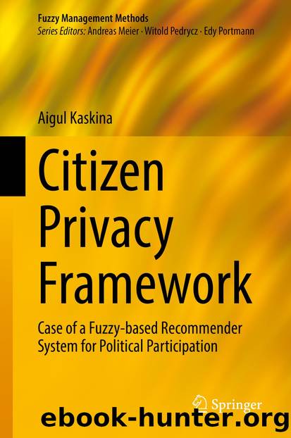Citizen Privacy Framework by Aigul Kaskina