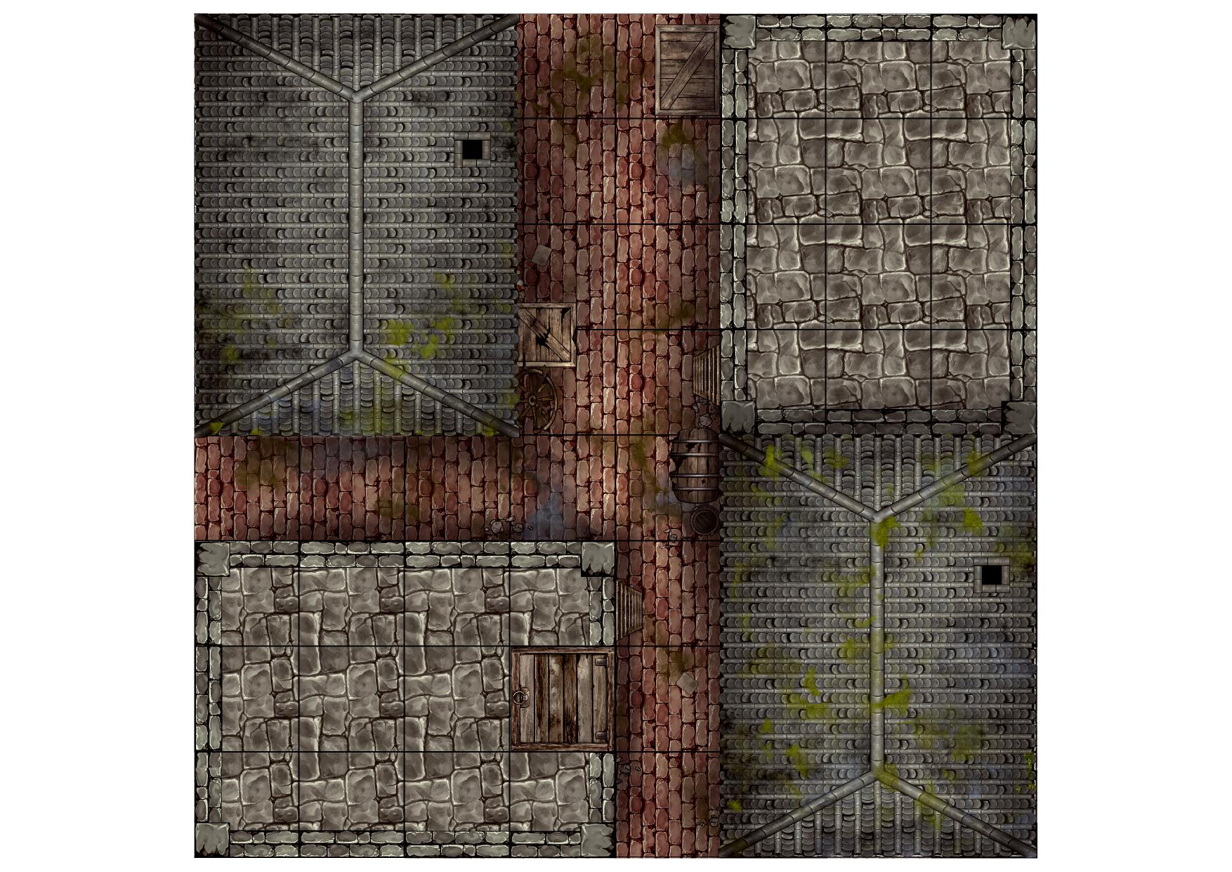 City House 2 roof by Unknown