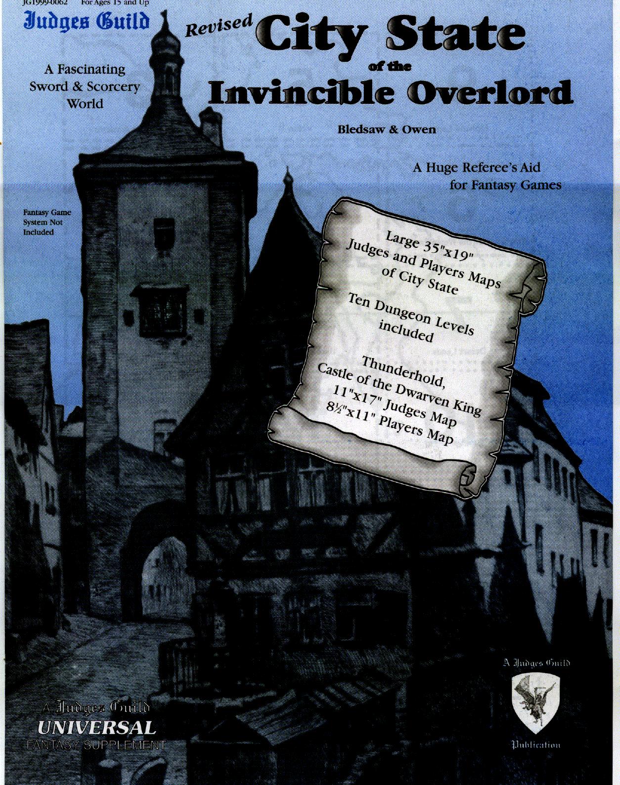 City State of the Invincible Overlord by Bob Bledsaw