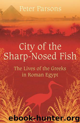 City of the Sharp-Nosed Fish: Greek Lives in Roman Egypt by Parsons Peter