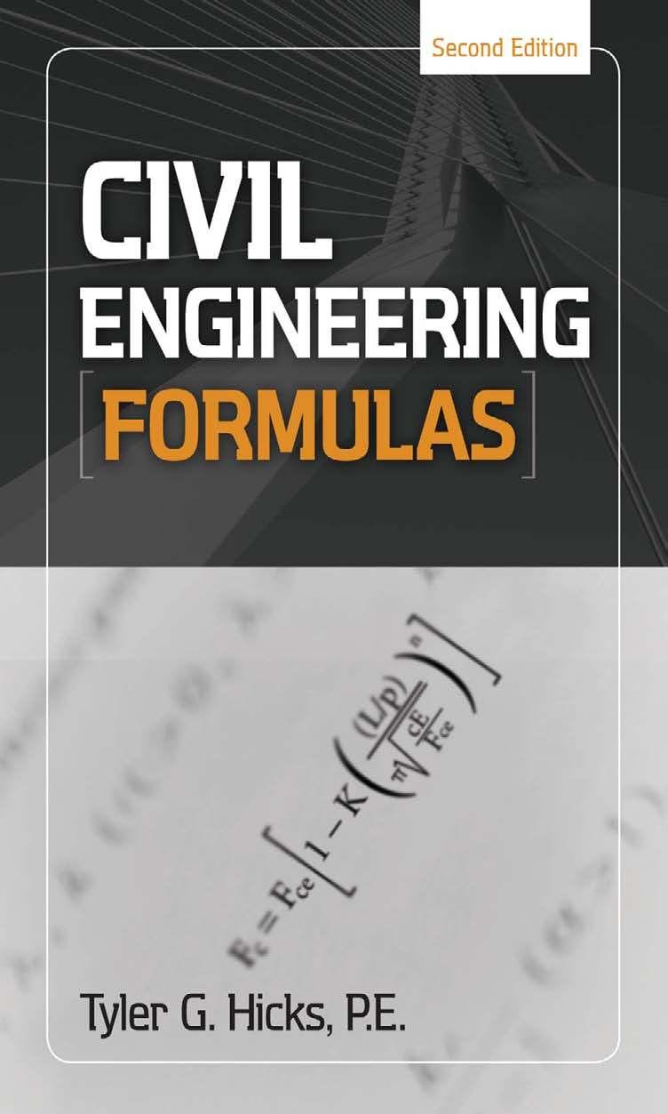 Civil Engineering Formulas, Second Edition by Tyler Hicks