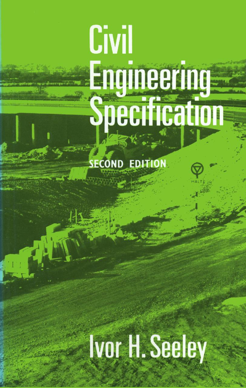 Civil Engineering Specification by unknow