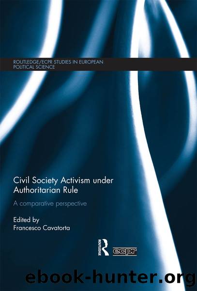 Civil Society Activism Under Authoritarian Rule by Francesco Cavatorta