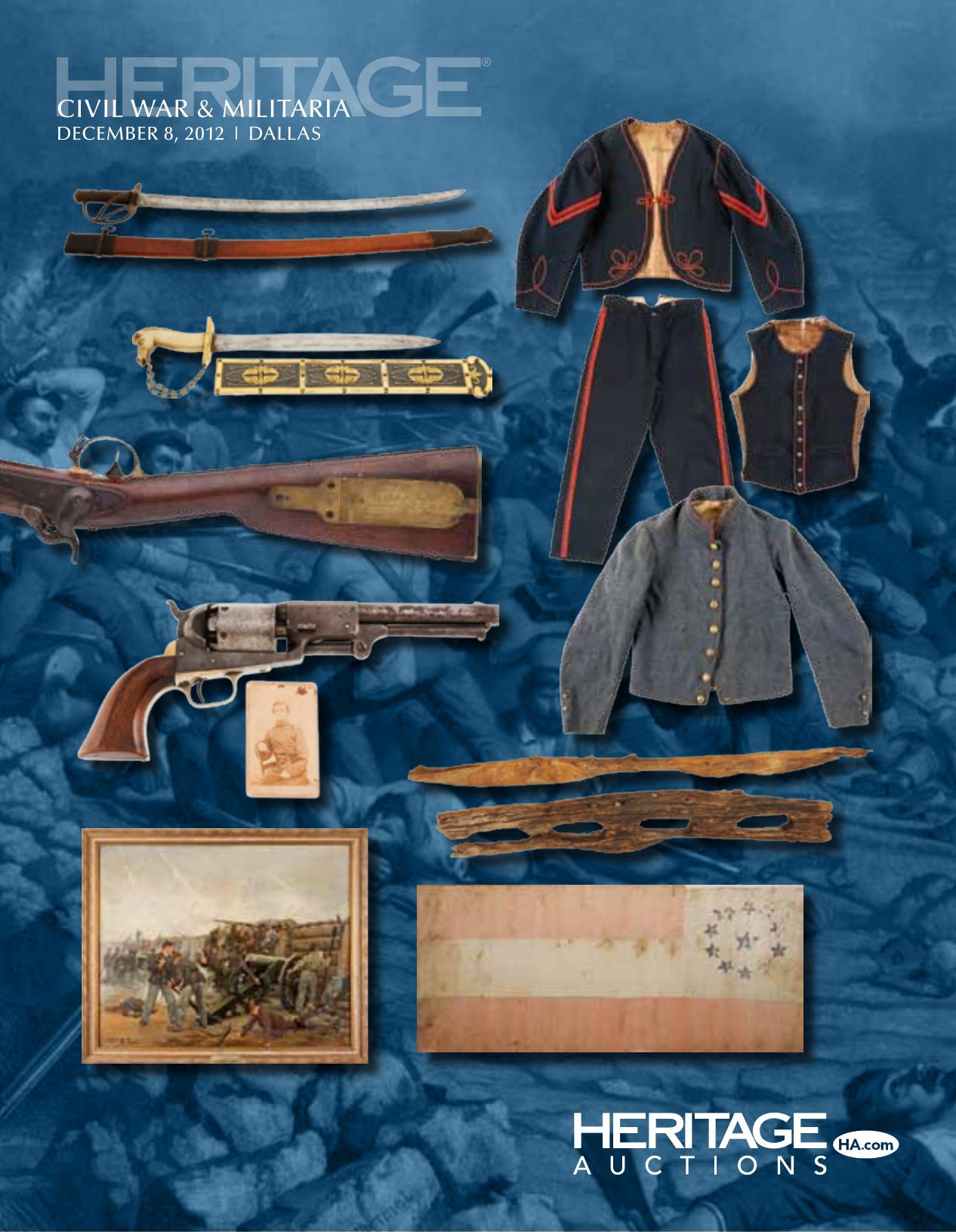 Civil War & Militaria (Heritage Auction No6083) by Unknow