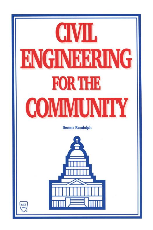 Civil engineering for the community by Randolph Dennis