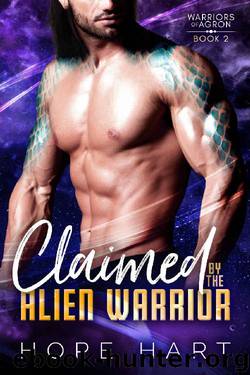 Claimed by the Alien Warrior: A Sci Fi Alien Romance (Warriors of Agron Book 2) by Hope Hart