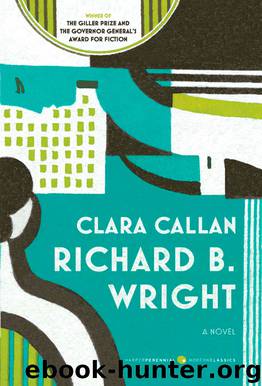 Clara Callan by Richard B. Wright