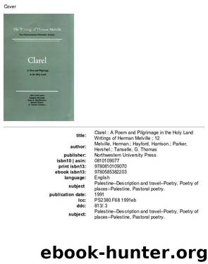 Clarel by Herman Melville