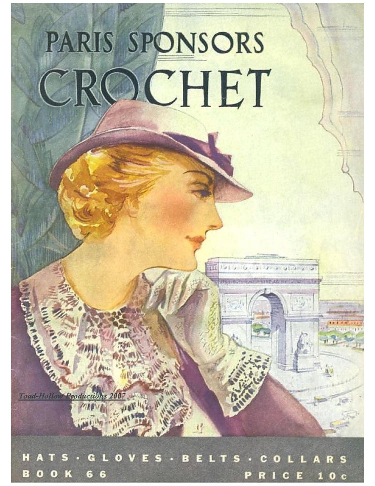 Clark's ONT Book 66 Paris Sponsors Crochet by Unknown