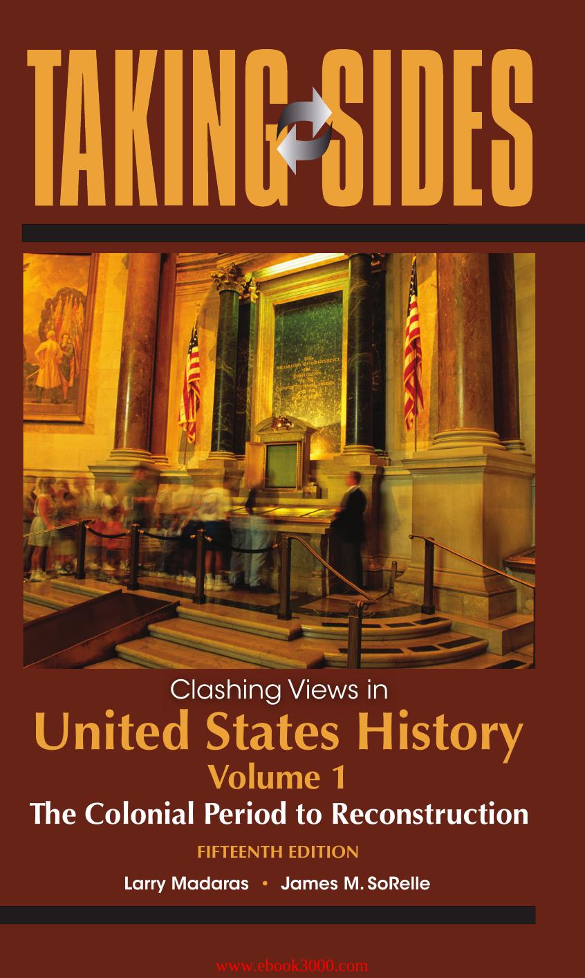 Clashing Views in United States History by Unknow