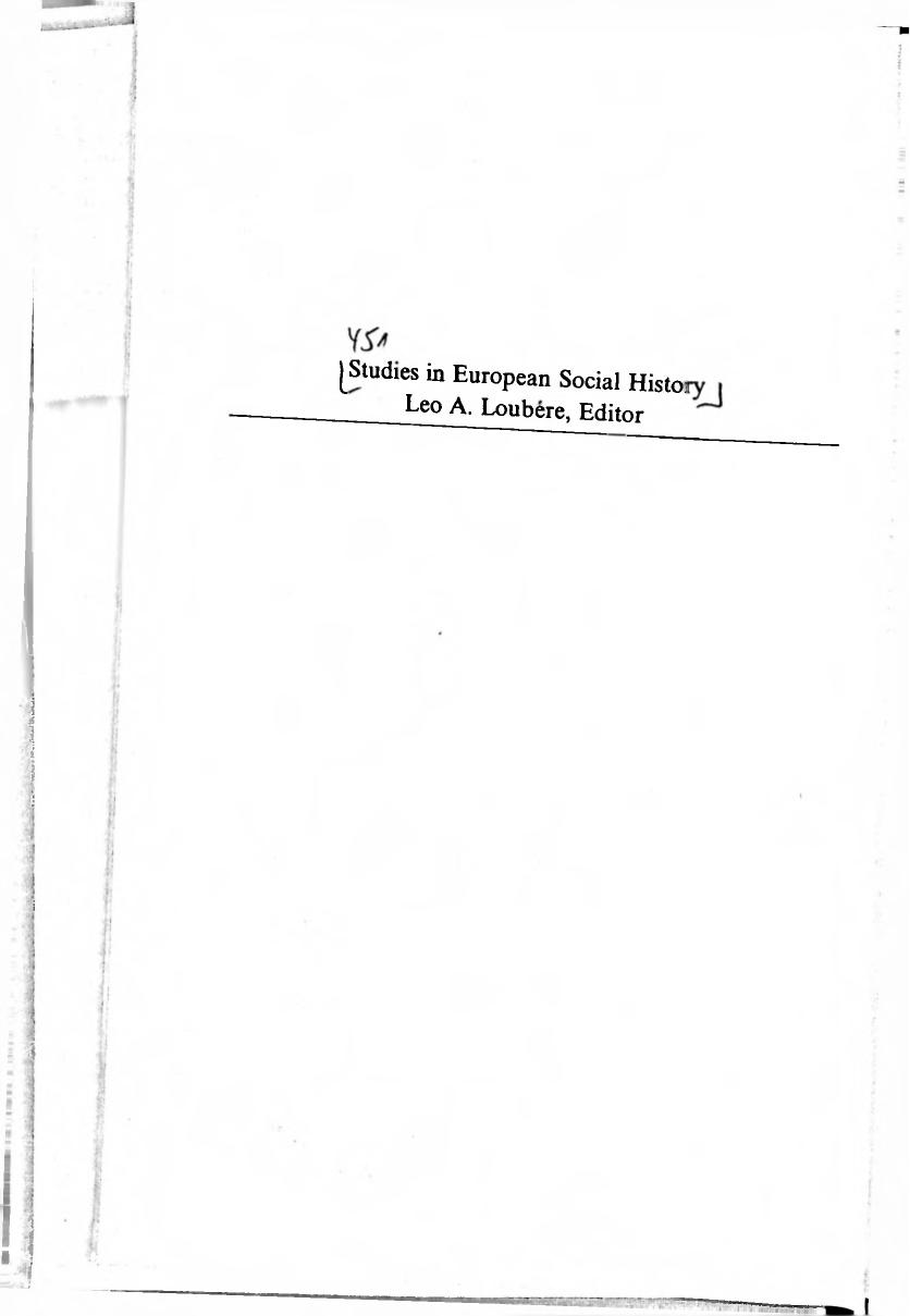 Class, Politics, and Early Industrial Capitalism: A Study of Mid-Nineteenth Century Toulouse, France by Ronald Aminzade