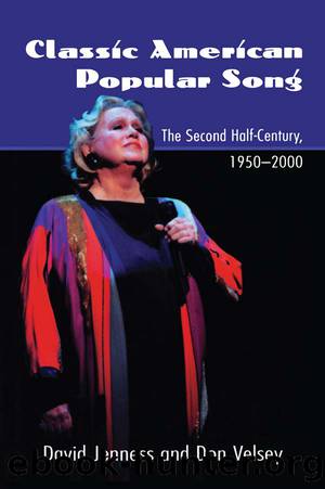 Classic American Popular Song by Jenness David;Velsey Donald;Hollinger Karen;