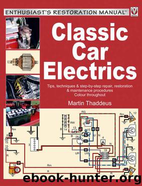 Classic Car Electrics (Enthusiast’s Restoration Manual series) by Martin Thaddeus