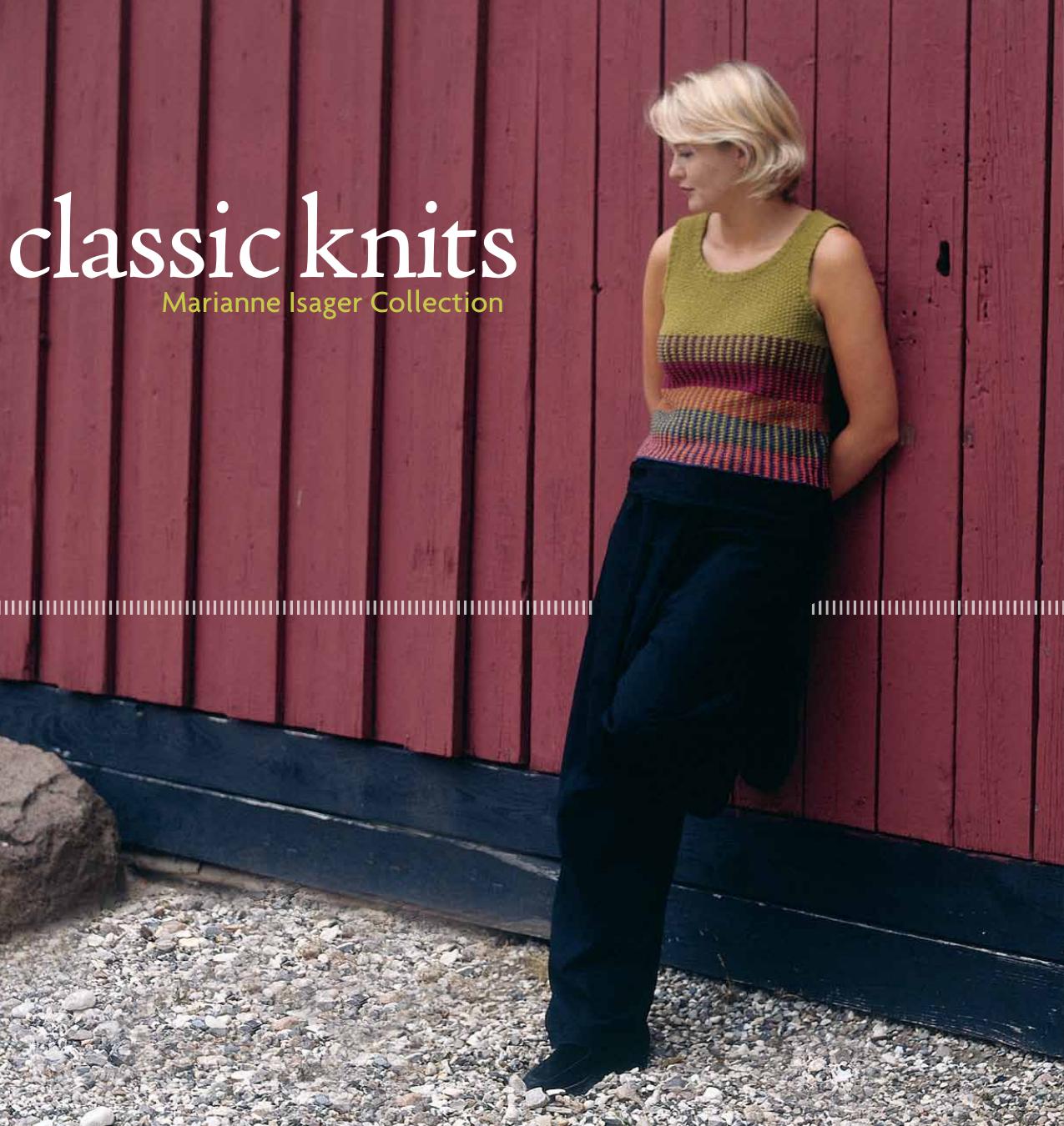 Classic Knits (Marianne Isager Collection) by Marianne Isager