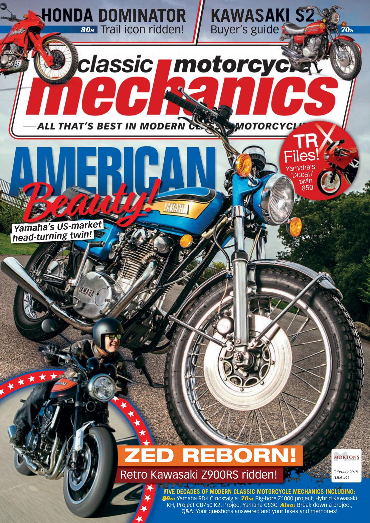 Classic Motorcycle Mechanics 02.2018 by Unknown