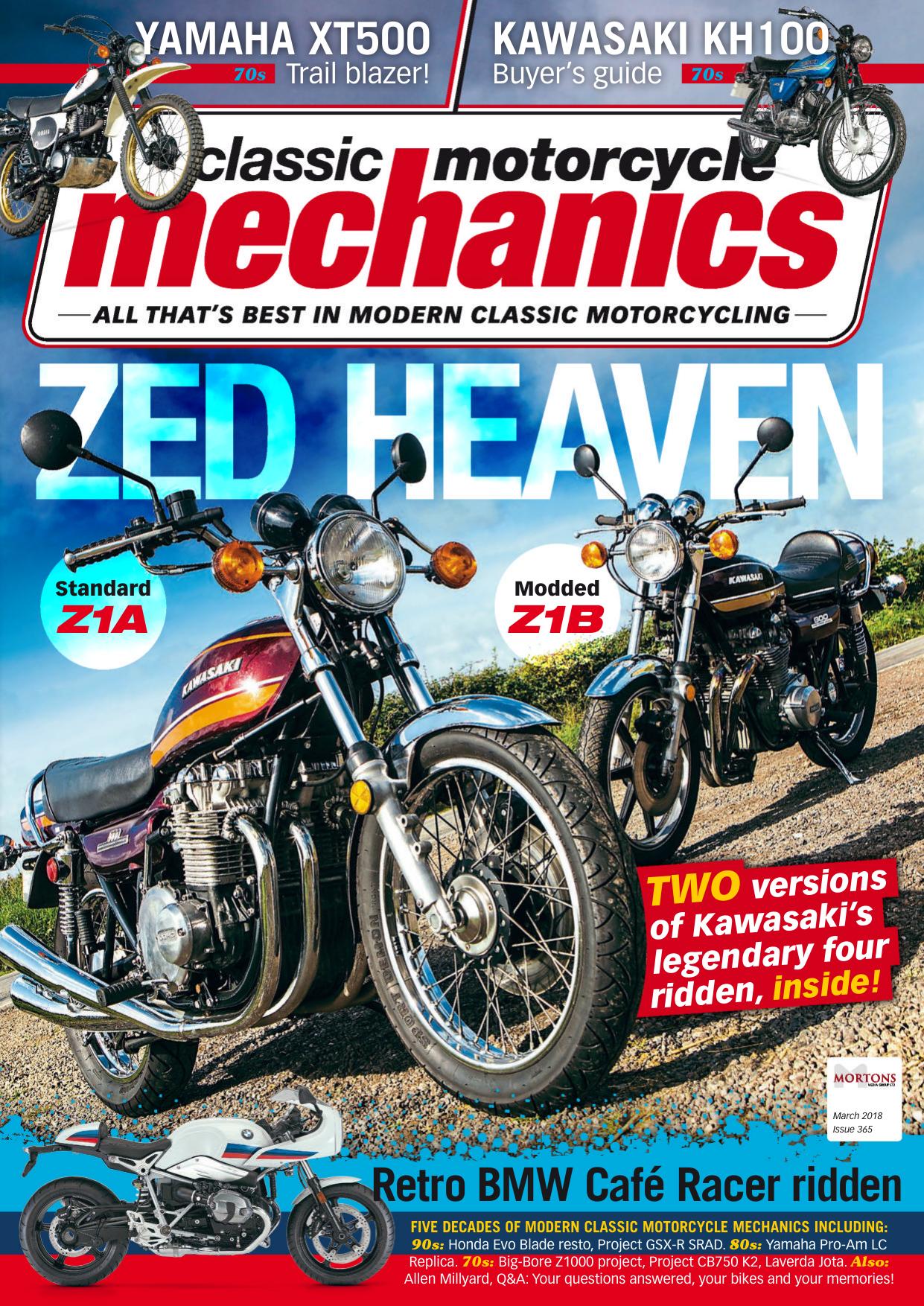 Classic Motorcycle Mechanics 03.2018 by Unknown