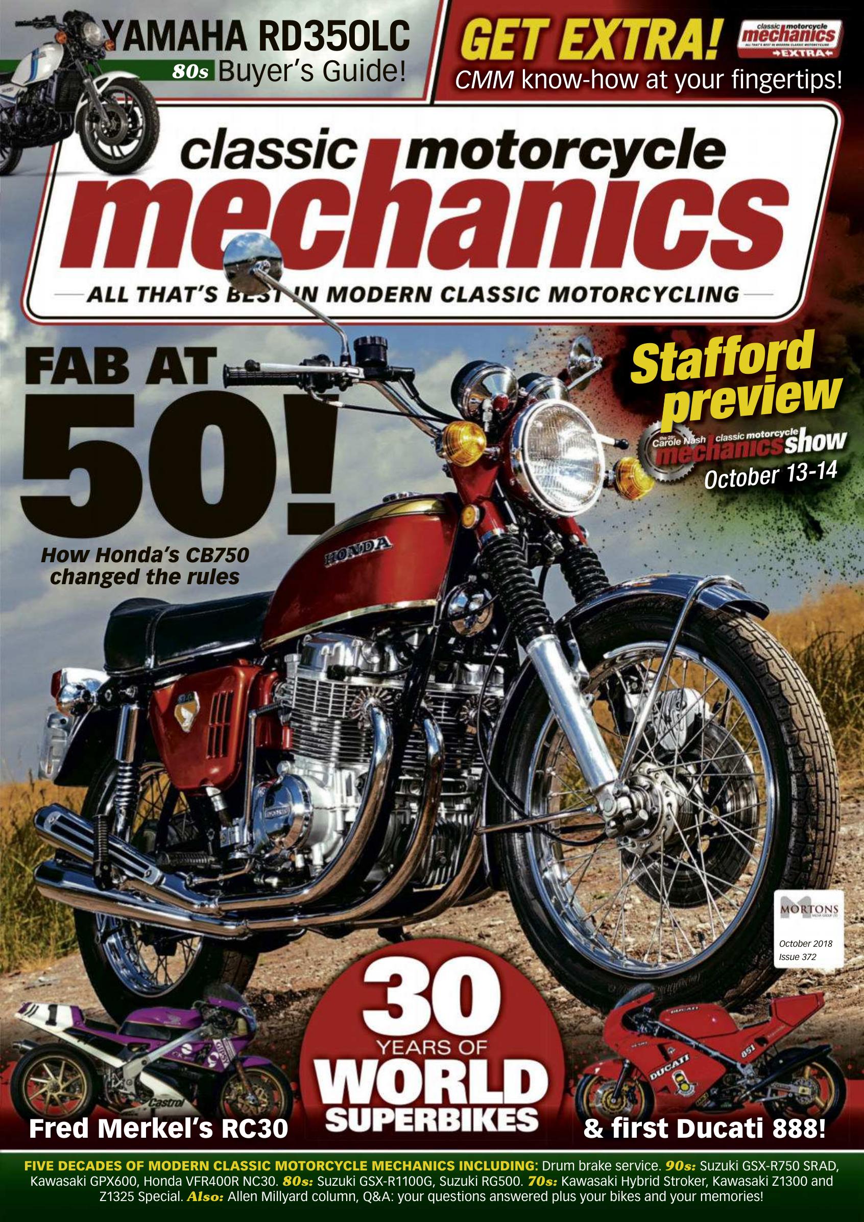 Classic Motorcycle Mechanics 10.2018 by Unknown