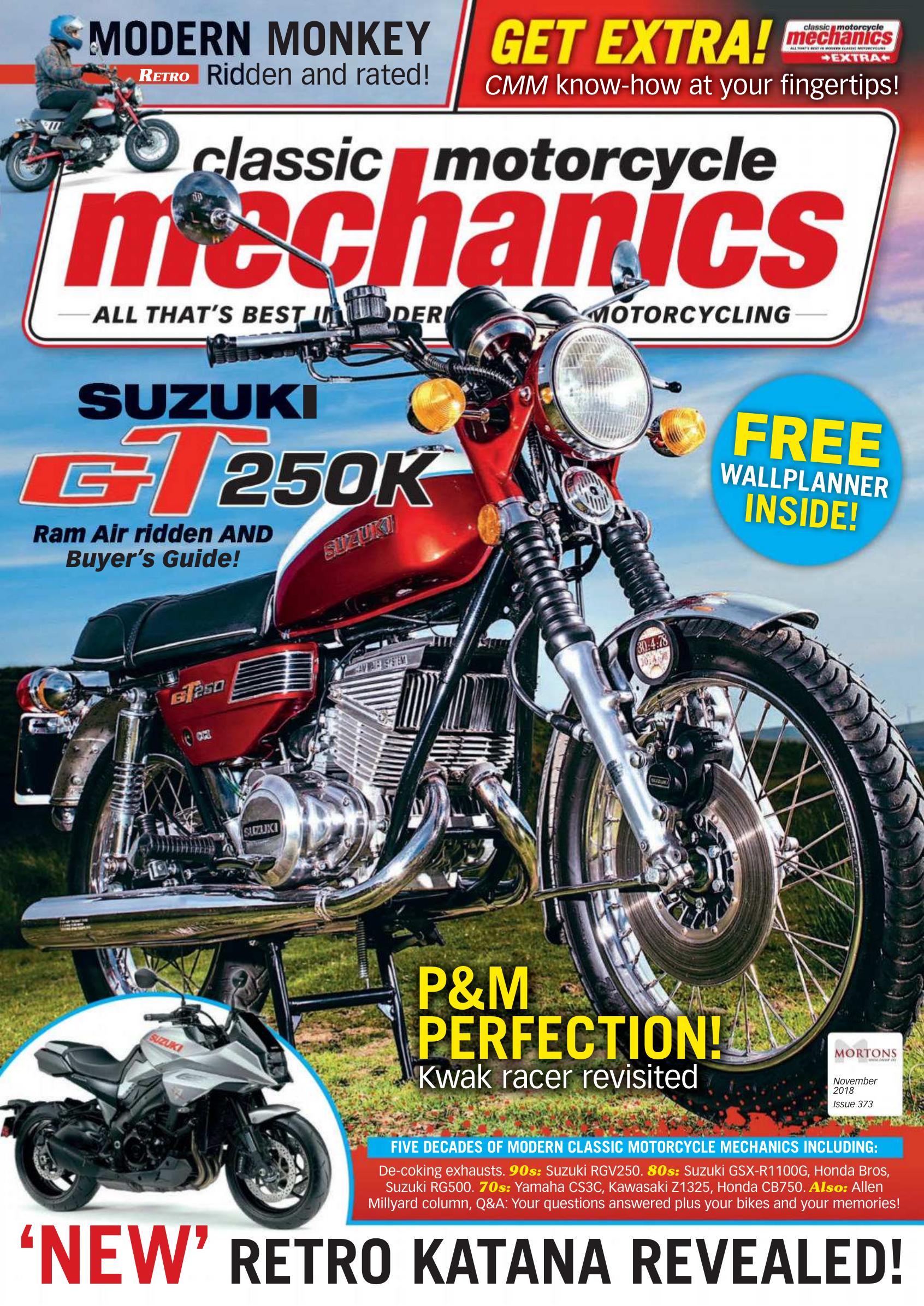 Classic Motorcycle Mechanics 11.2018 by Unknown