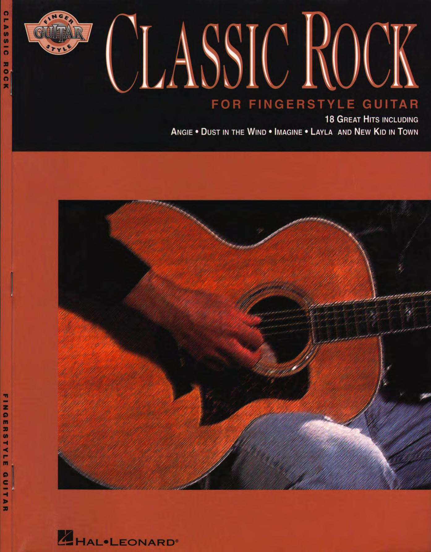 Classic Rock For Fingerstyle Guitar by Robinson Marcel