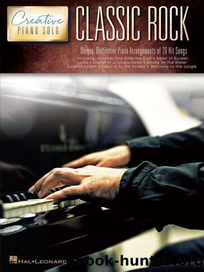 Classic Rock--Creative Piano Solo by Hal Leonard Corp