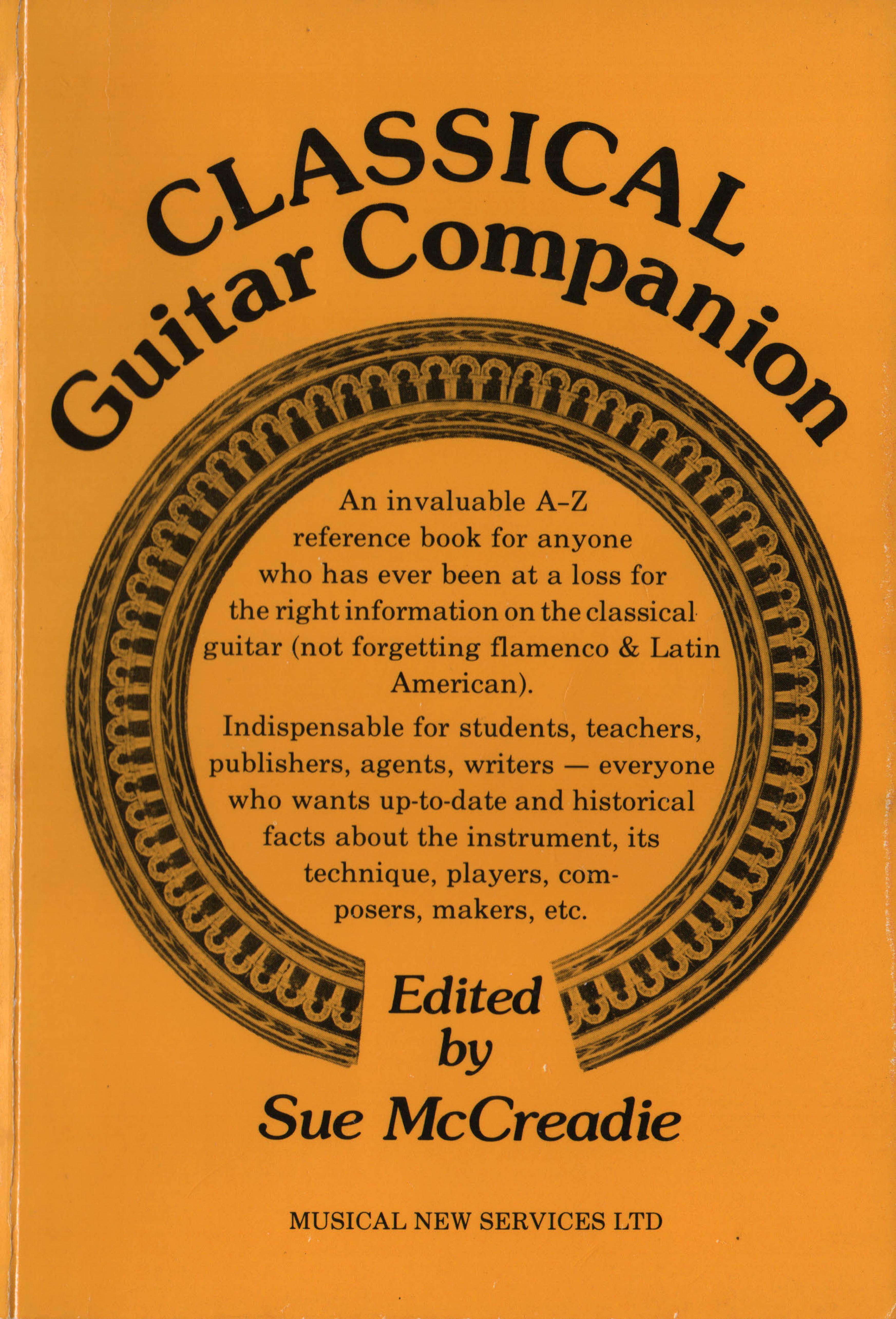 Classical Guitar Companion (1982) by Sue McCreadie