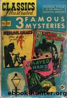 Classics Illustrated -021- Three Famous Mysteries by Arthur Conan Doyle; Edgar Allan Poe; Guy de Maupassant