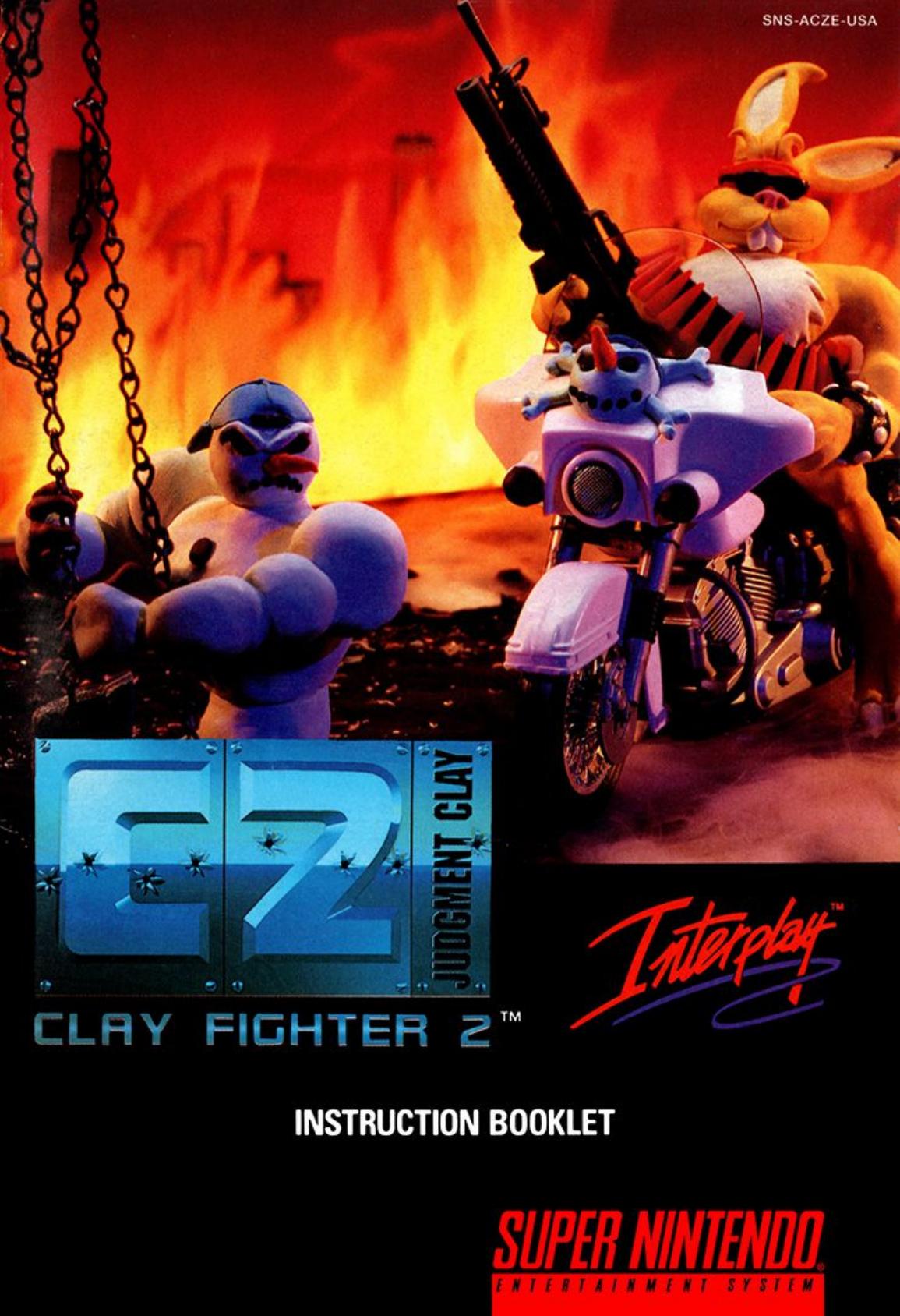 Clay Fighter 2 - Judgment Clay (USA) by Jonathan Grimm